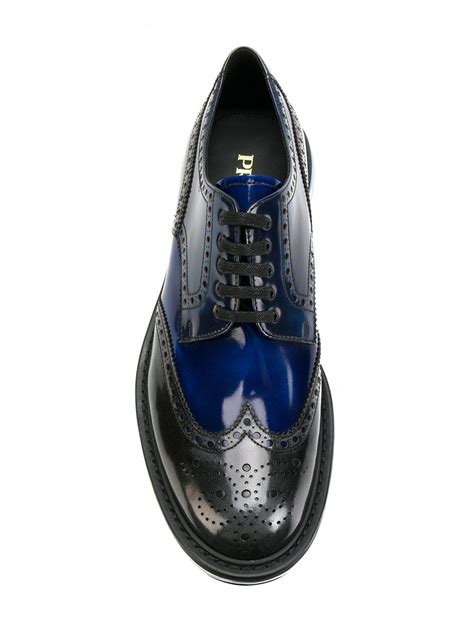 prada brogues air sole|Prada Brogues for Men .